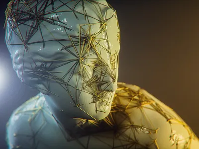 Thought Links 3 3d c4d cinema 4d daily everydays octane octane 3 octane render redaizo render volumetric