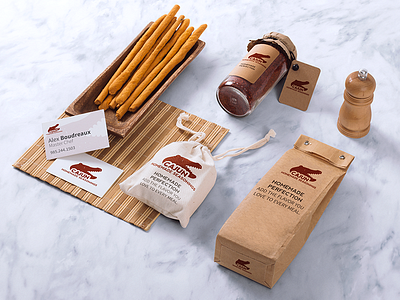 Cajun Homemade Seasonings Branding branding identity logo packaging visual identity