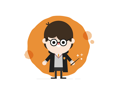 Happy Potter character harry magic potter wizard