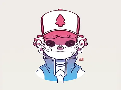 Weekend Doodle #03 gravity falls illustration