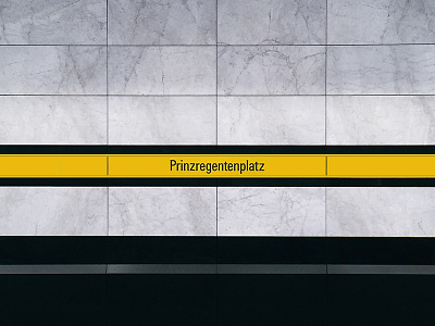 Subway station Munich architecture minimal munich photography subway