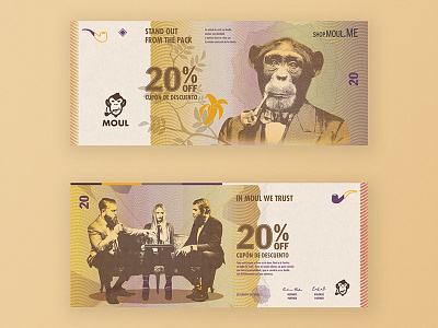 MOUL | Currency Design bill currency currency design graphic design guilloche money textures