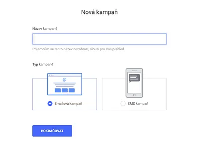 New campaign app appdesign campaign dashboard desktop email graph ui userexperience userinterface ux