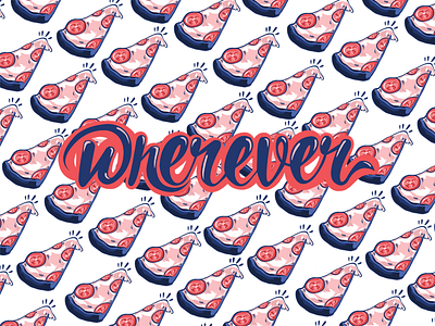 Wherever art illustration lettering