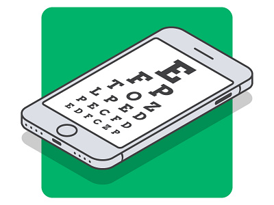 Whoa. On yo phone? contacts doctor eye eye test glasses hoverboard isometric phone