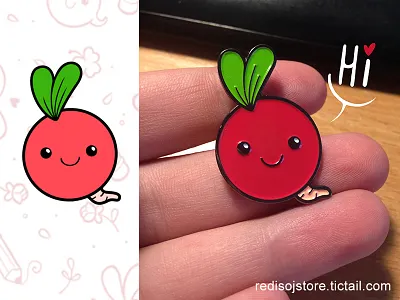 Pin «Redis» character pin redis redisoj