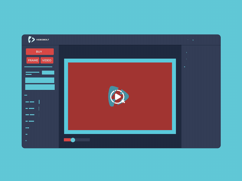 VideoBolt Website marketplace motion design template video videobolt