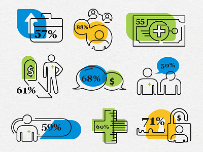 Medical Infographics illustration infographic infographics line art medical