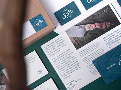 Scala // 02 branding lettering stationary