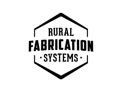 RFS Logo black and white fabrication long name metal work welding wood work