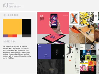 modern8 Mood Boards branding concept design mood boards