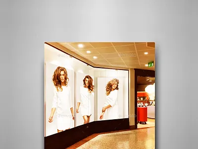 Shopping Center Vol.10 Mock-Ups Pack ads advertising commerce exhibition fashion mockup mall marketing new collection promo mock up promotion realistic smart object