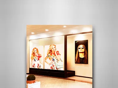 Shopping Center Vol.11 Mock-Ups Pack ads advertising commerce exhibition fashion mockup mall marketing new collection promo mock up promotion realistic smart object