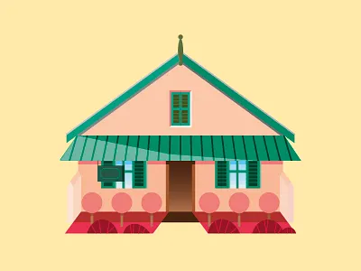 Mystery Project I architecture building house sign trees