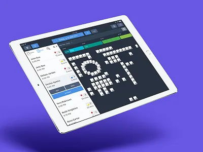Ipad app for restaurant - Waiting list app booking ipad list online reservation restaurant tables waiting walk in