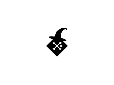Kubix Digital Logo Halloween Edition bones digital halloween kubix logo sign signature symbol witch