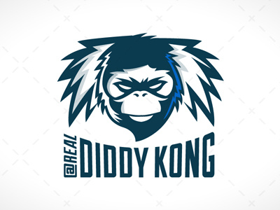 Trendy Monkey Head Logo For Sale Online animal esports gaming king kong logo monkey sale