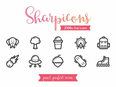 Sharpicons design icon illustration interface modern ui user ux web