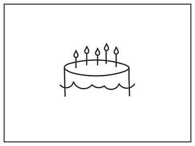 Cake, cake-cake, cake-cake, cake cake desert doodle food hand icons illustration outline sketchy