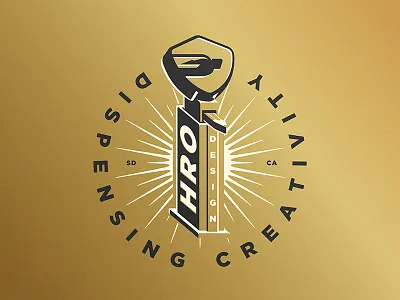 Dispense Art badge creative fun graphic hrodesign pencil candy