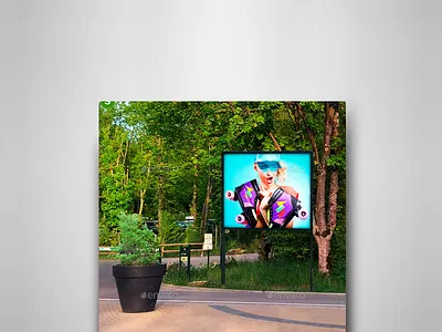 Green Areas Vol.3 Mock-Ups Pack ads advertising forest nature park poster promo mock up realistic recreation smart object trees wood