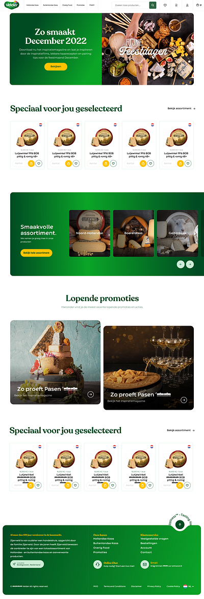 Redesign homepage branding cheese design ecommerce homepage logo rebranding retail shop ui ux webdesign