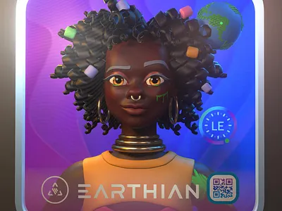 Digital NFT Passports: Prototype 'Waka' 2025 3d animation art blockchain character cool design new nft
