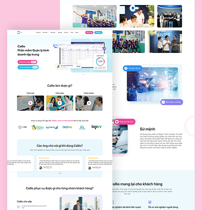 Freelance/Callio ui web design