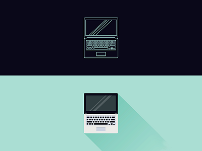 macbook&sketch api artistic beauty bucket clean design emoticons flat icon lens sketch slick