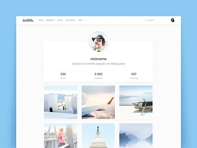 Web idea app design ui ux vision web