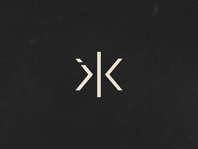 JK monogram abstract clothing creative jk lettermark logo logotype mark minimal monogram