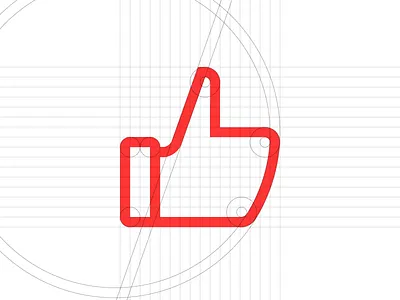 Like icon backstage grid like