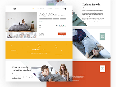 Bedding shop design shop sketch store ui ux web