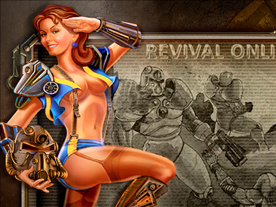 Fallout Series Game banner. banner fallout game games girls illustration pinup sexy