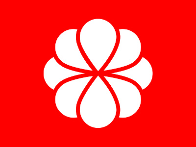 Flow air explosion flow icon illustration logo minimal movement