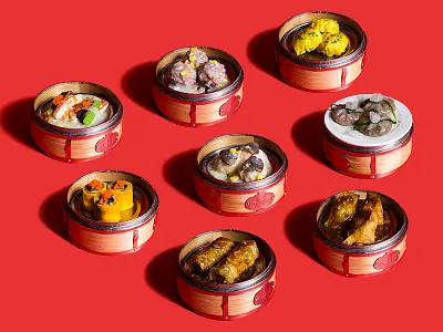 Dimsum Party chinese dimsum dumpling food siomai tofu