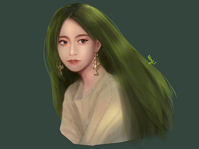 Broccoli girl
