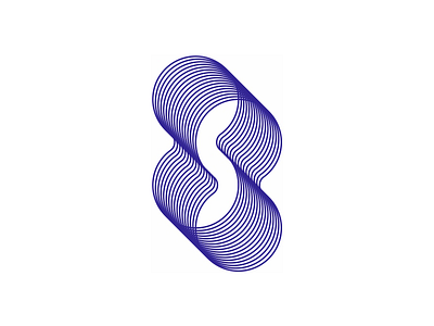 S in negative space, infinity shapes, blends, logo design symbol blends flat 2d geometric illustration lettering infinite infinity letter mark monogram logo logo design s vector icon mark symbol