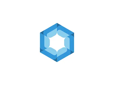 Hub/Hexagon Logo Design blue brand branding design hexagon hub icon identity lgoo loog lgo logo logodesign logotype mark symbol