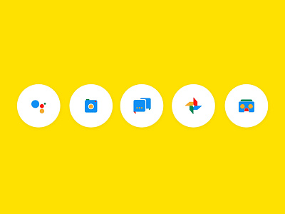 Google Icons Concept concept google googleassistant icons madebygoogle nav ui