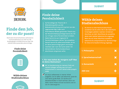 JobCouching app jobcouching website