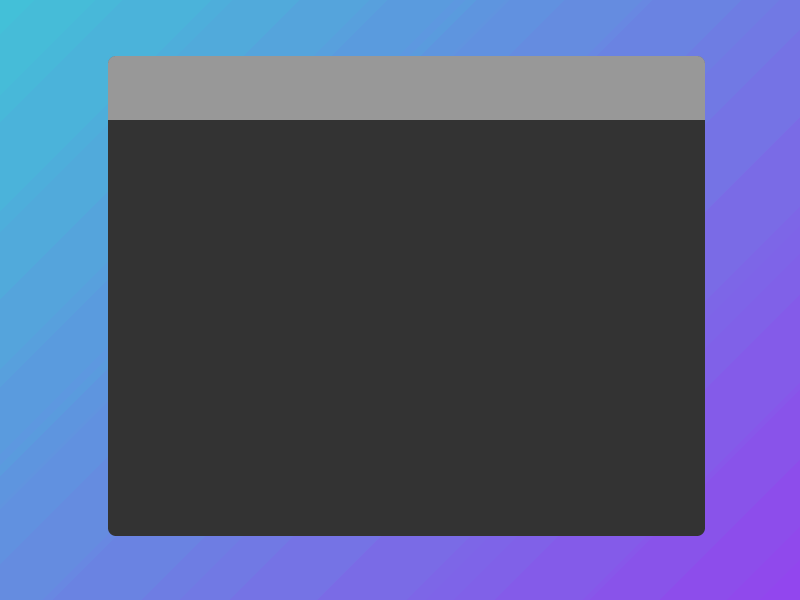 Big Terminal animation css development vaporwave