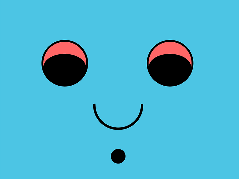 ooops animation blue fun gif illustration silly simple