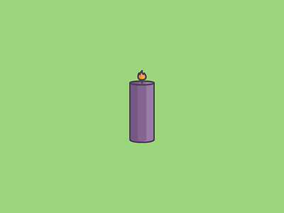 November 20: Candle Shopping 365cons burn candle daily icon diary flame icon light wick