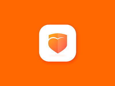 Logo heart shield
