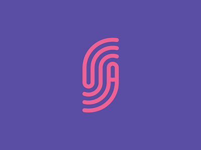 USA design logo mark usa