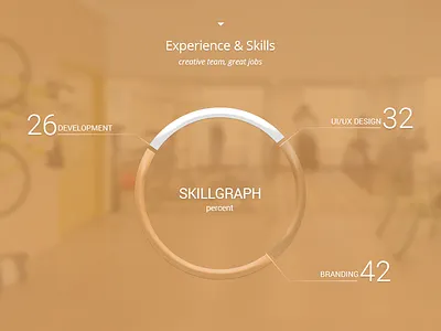 SkillGraph designer experience minimal skill skillgraph ui ux web website works