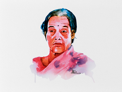 LIVE PORTRAITE live model portraite watercolour