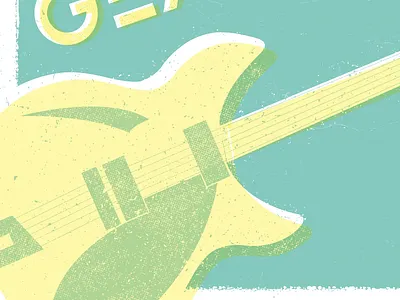 Textures guitar halftone pattern texture