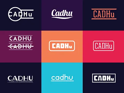 cadhu logo concepts branding logos